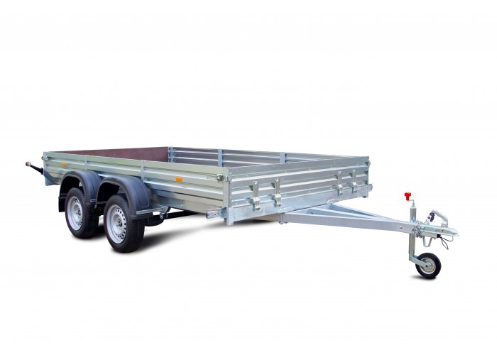 Прицеп для перевозки квадроциклов и крупногабаритных грузов
